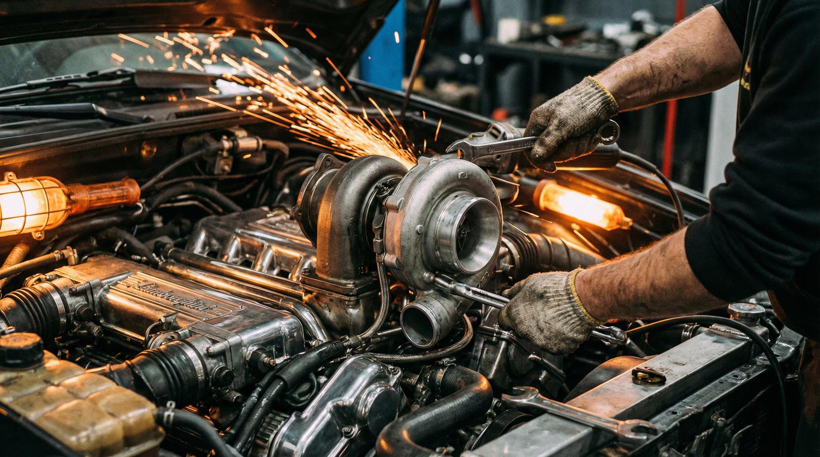 玩物社区修车视频-涡轮增压改装教程