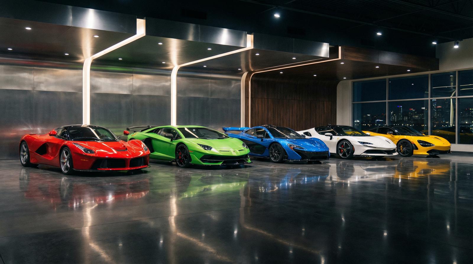 玩物社区跑车视频-超跑车库巡礼