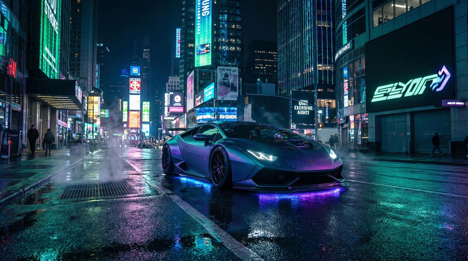 玩物社区改装视频-氛围灯夜景改装